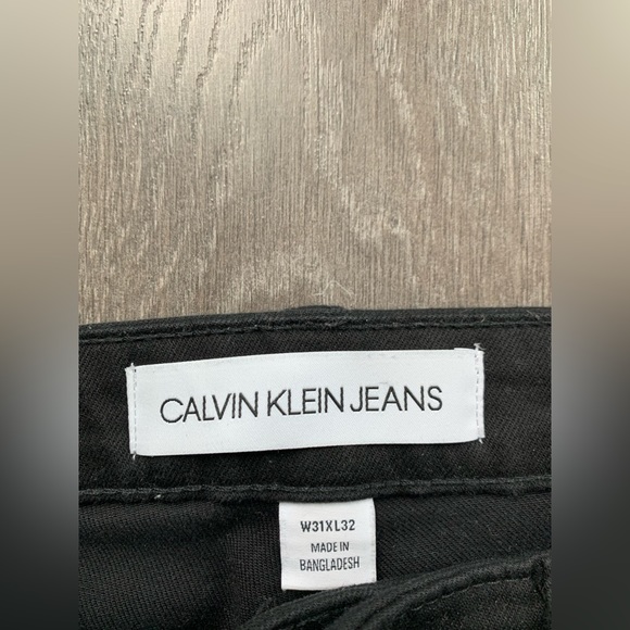 Calvin Klein jeans black Slim 31/32 - Picture 4 of 7